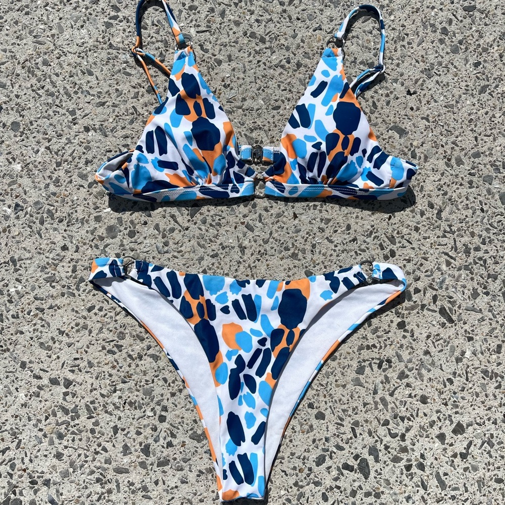 Ditsy bikini set